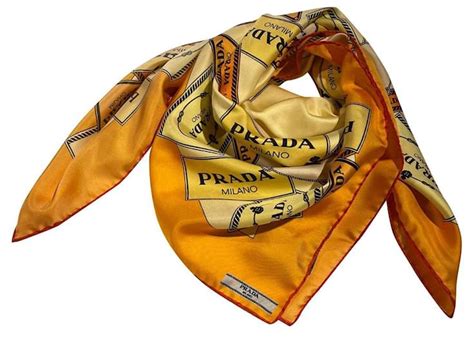 prada silk scarves.